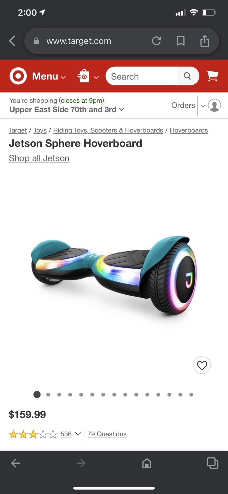 Jetson Hoverboard BrandNew