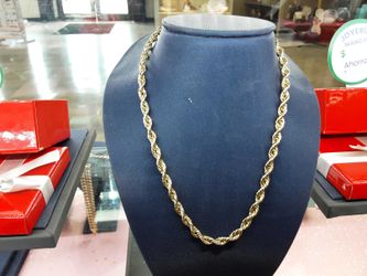 Rope Chain - Yellow Gold 10k (.417) 9.4 grams 25 inch