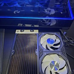 EKWB S240 Radiator And Phanteks D120 Rgb Reversed  Fans