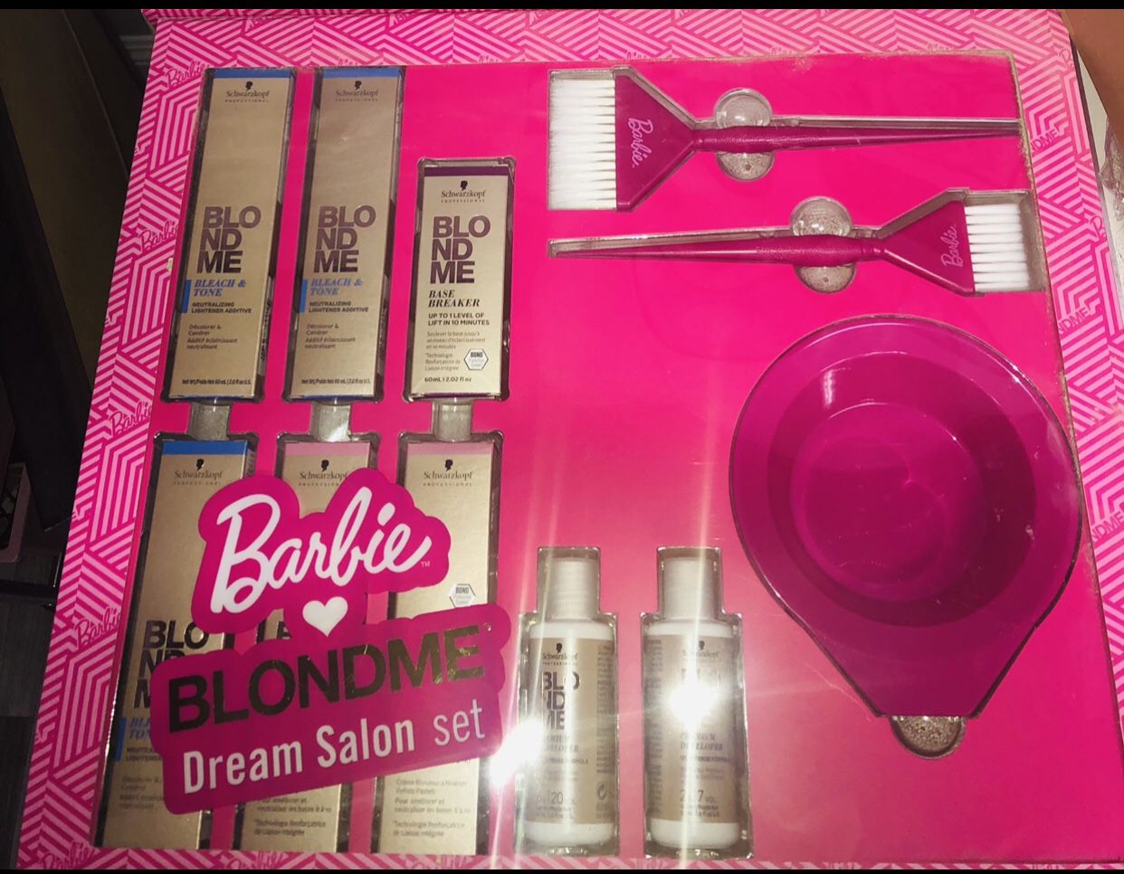 Barbie BlondeMe Hair Color Set