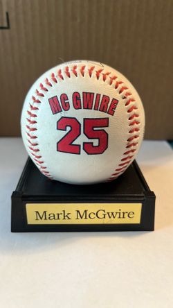 Commemorative edition Mark McGwire Single Season Home Run King Baseball