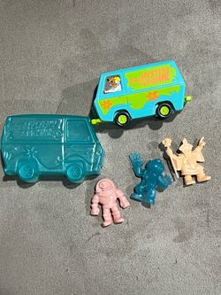 Scooby-Doo! - Tiny Mights - Toy -set of 3 pull back mystery machine voodoo