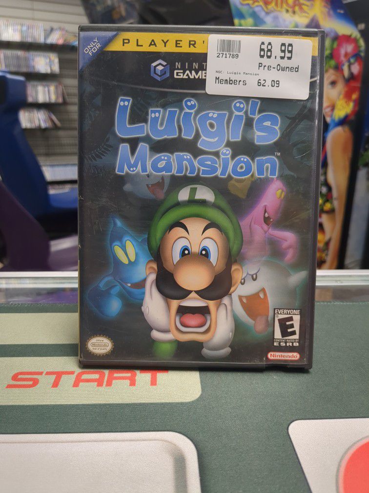 Luigis Mansion GameCube 