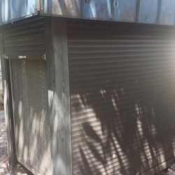 Pajarera 4x8 De Aluminio , Paneles De Huracán Costo $5000