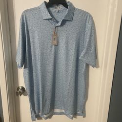Peter Milllar Golf Polo Shirt Men’s Size: L, XL