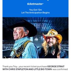 GEORGE STRAIT AND CHRIS STAPLETON