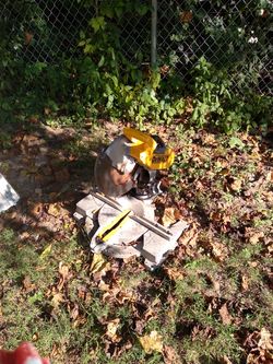 Dewalt chop saw. $125