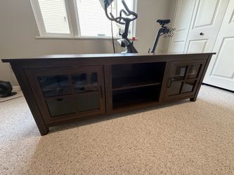 Wooden Media Console