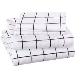 4 Piece Bed Sheet Set 