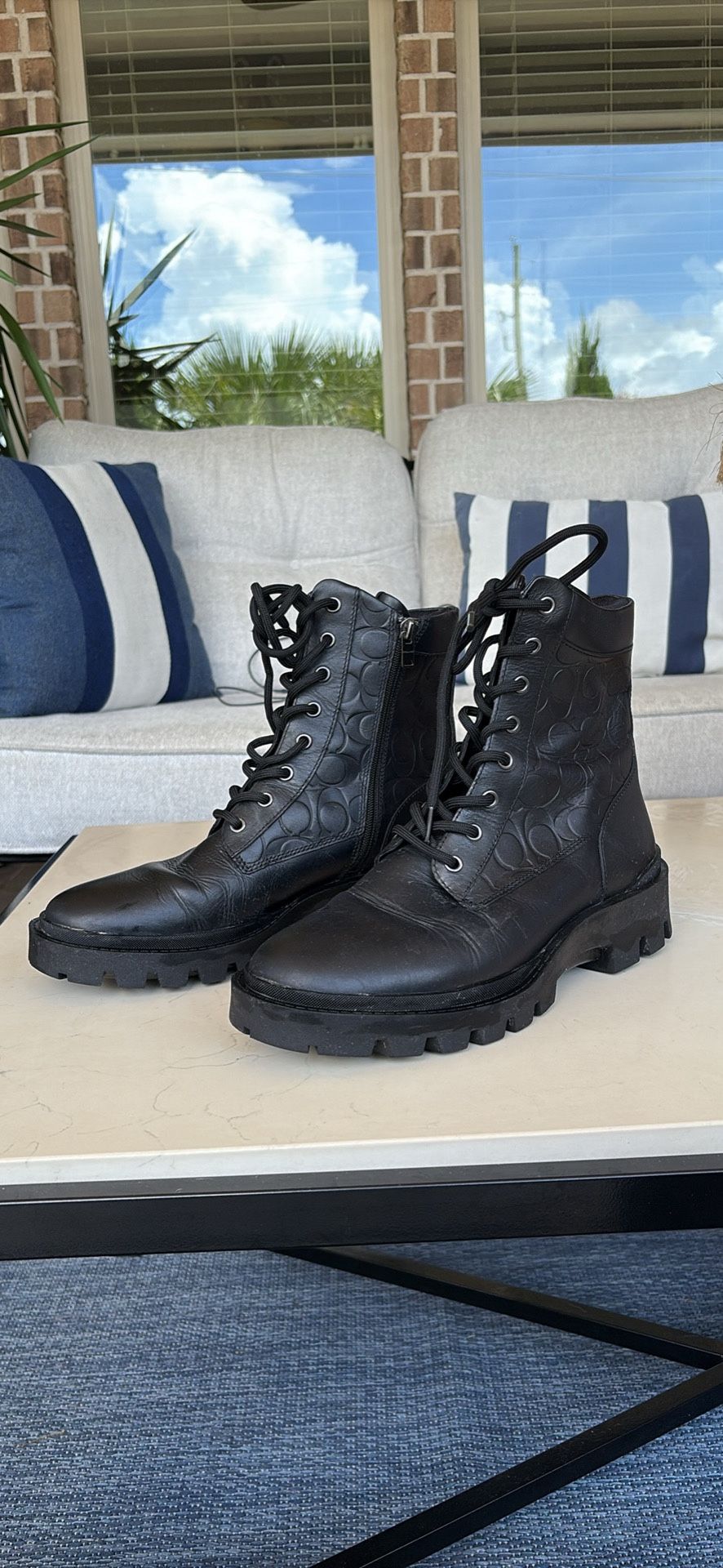 Coach Mens Ankle Boots