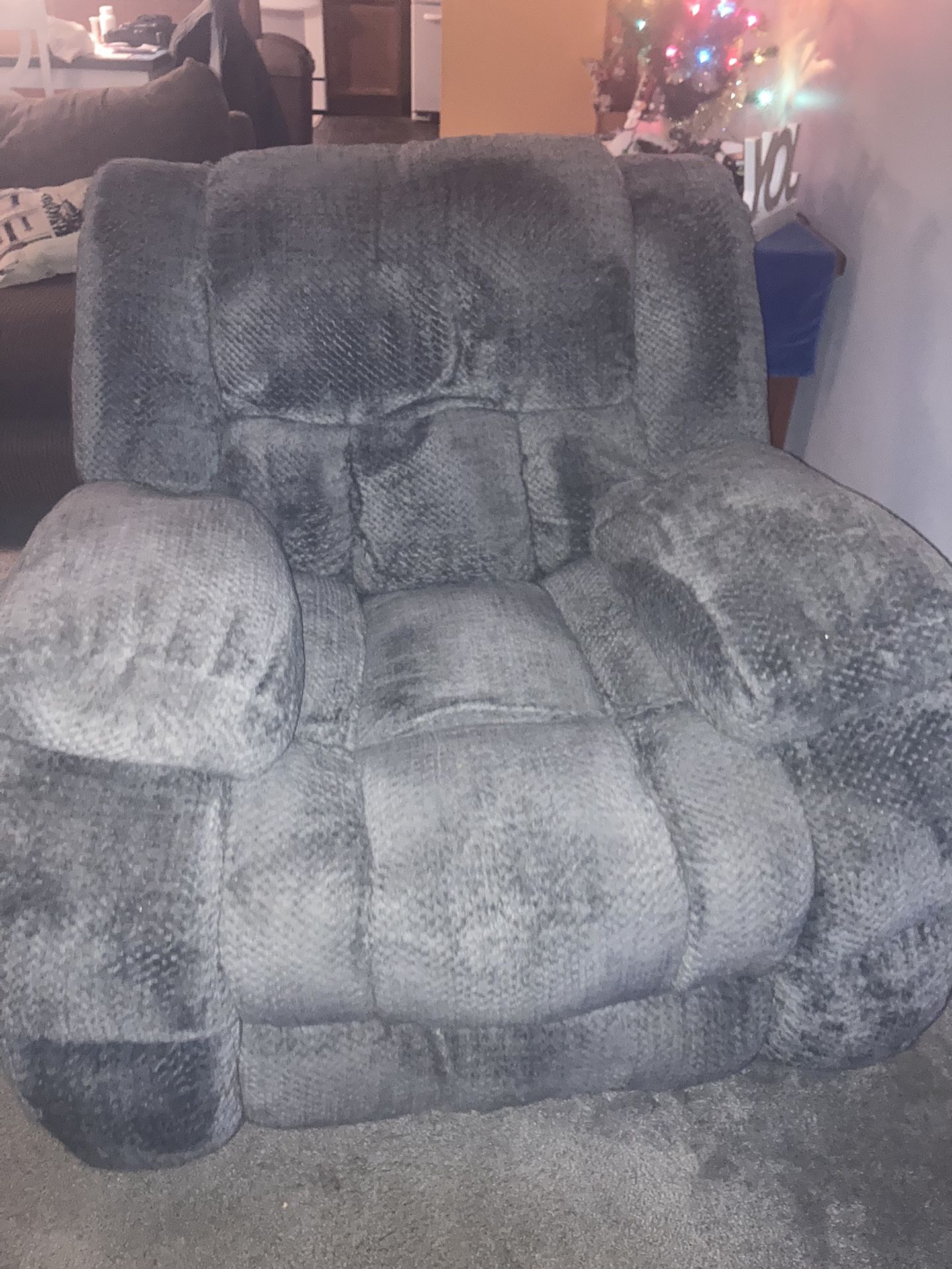 Recliner Manual Grey