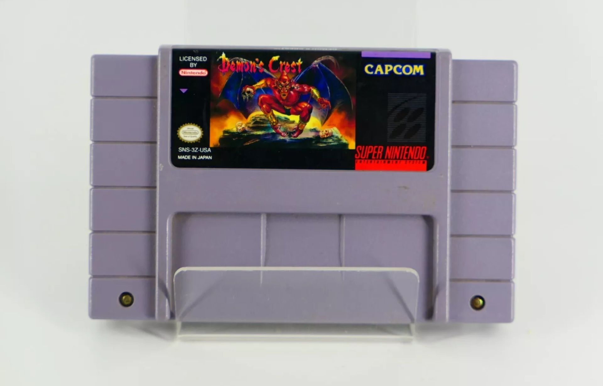 Demon's Crest Snes (Super Nintendo Entertainment System, 1994) Authentic