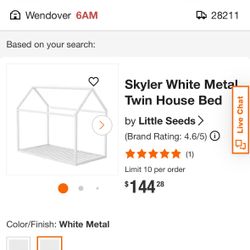 Little Seed Twin Bed Frame NEW IN BOX