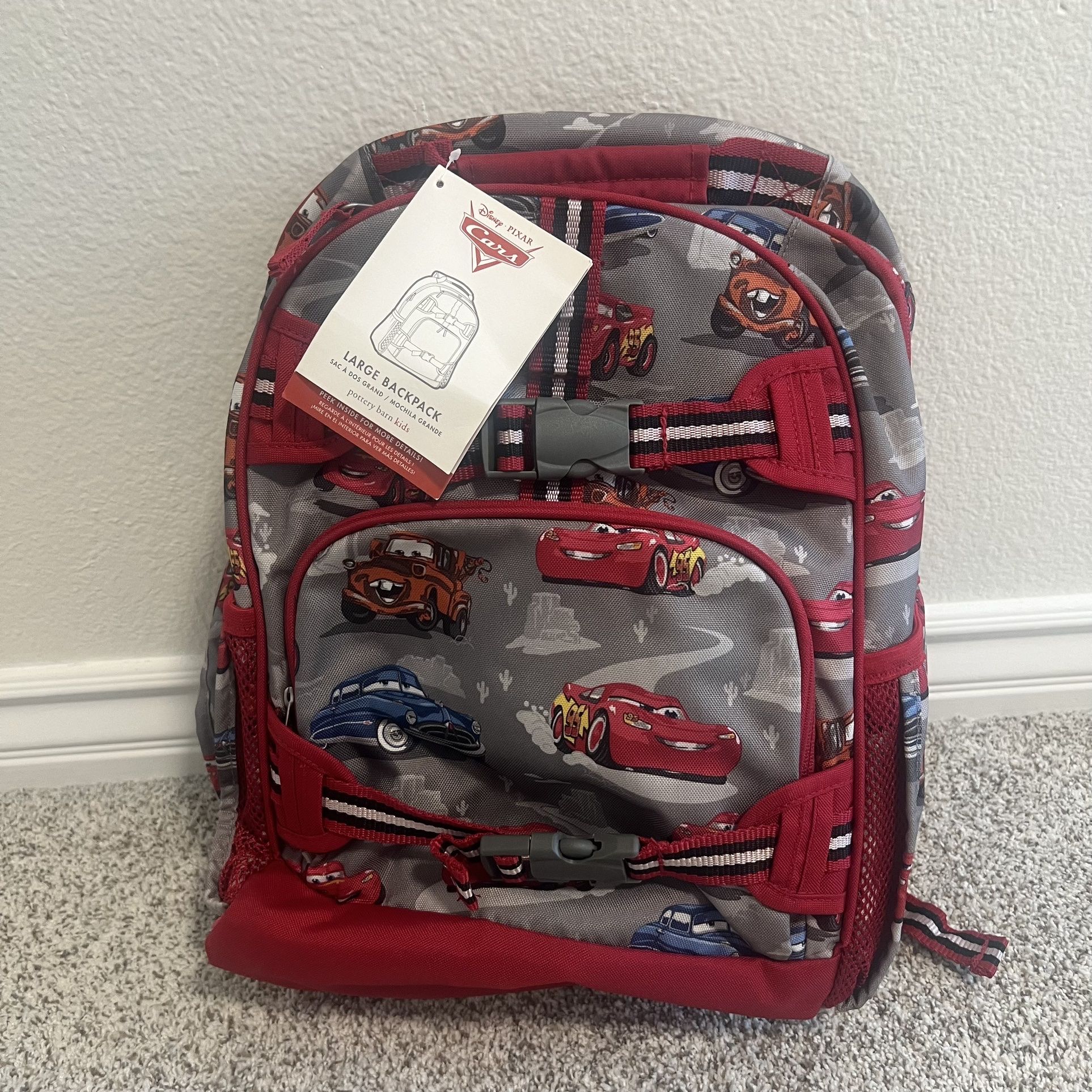 Pottery barn kids cars backpack 2025