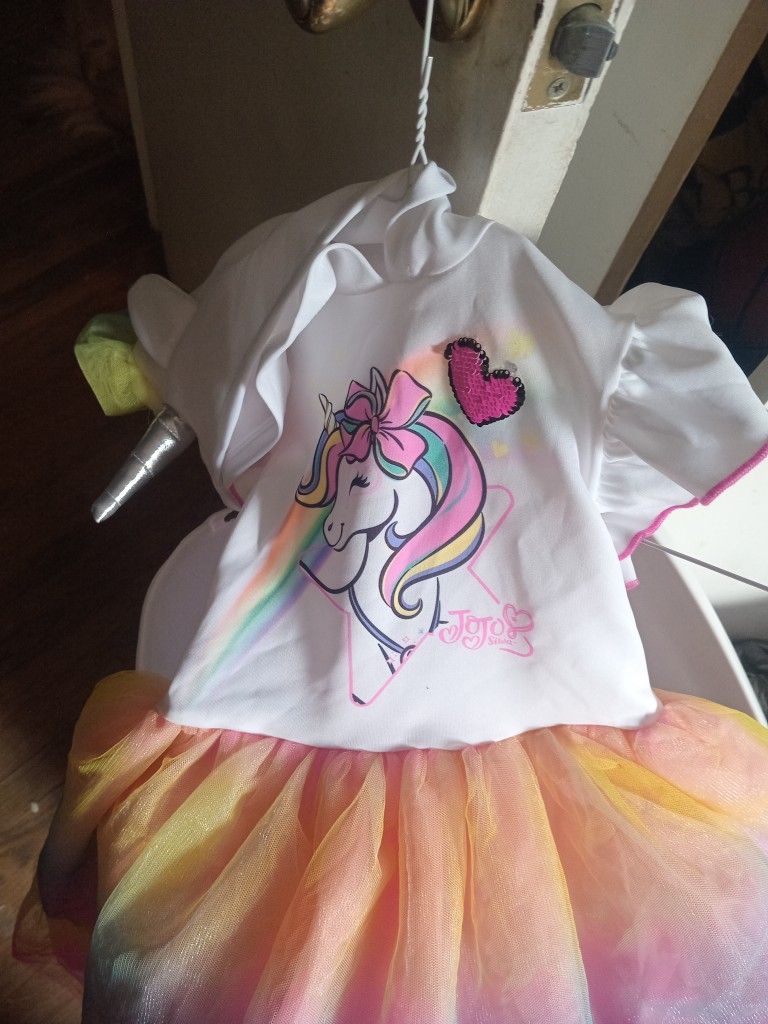 Jojo Sister Unicorn Ruffles Dress Girl