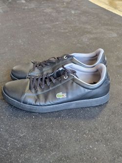 Lacoste Hydez 119 Leather Sneakers Black Men’s 11.5