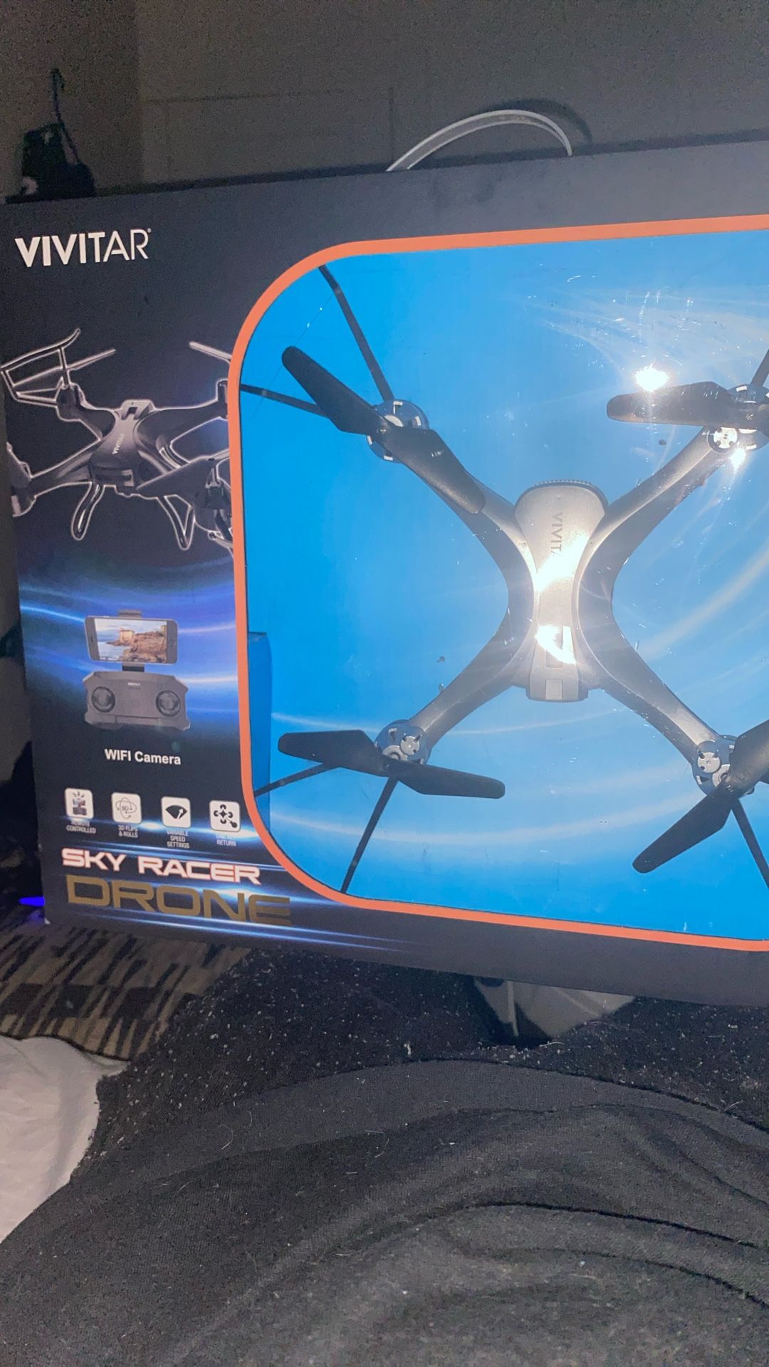 Drone W Remote And Camera