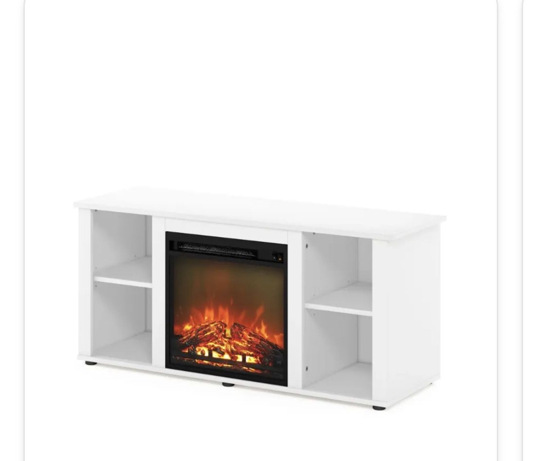 Tv Stand With Chimenea