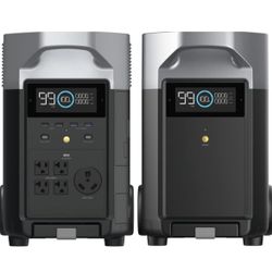 EF ECOFLOW 7.2kWh Portable Power Station: DELTA Pro with Extra Battery, 120V Lifepo4 Battery Backup with Expandable Capacity, Solar Generator for Home