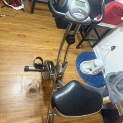 Exerpeutic Foldable Exercise Bike 