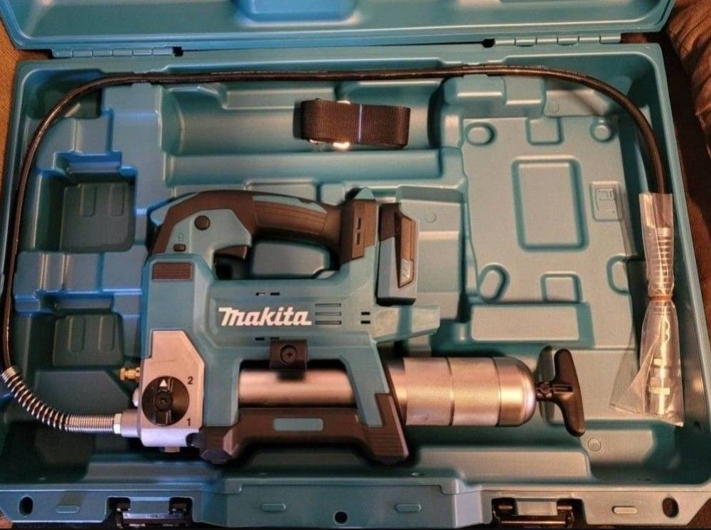 New Makita 18v LXT Cordless Grease Gun Tool-only. I will include a free hard case that only comes with the kit. $180 Firm. Pickup Only
