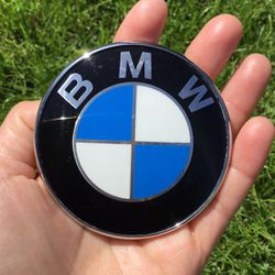 Genuine OEM BMW E90 E91 E87 Roundel Emblem Symbol Badge Logo 3 Series BMW Germany BOSCH 73mm 74mm Auto Parts Accessories E46 BMW Trunk Lid Rear Emblem