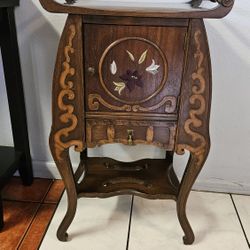 Humidor Cigar Stand Cabinet With Copper Lined Cabinet 