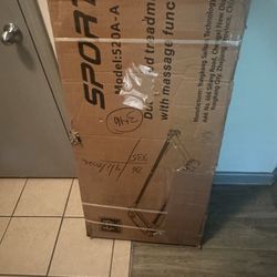 Sport Dual-Sided Under Desk Treadmill with Shiatsu Foot Massager