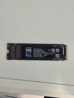 2tb 990 plus samsung SSD