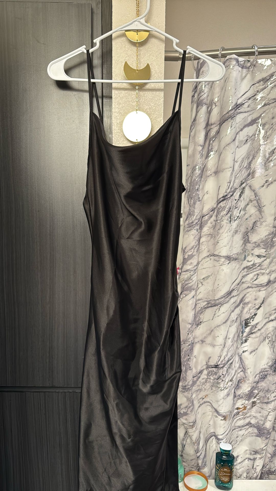 Black Silk dress