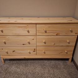 Ikea TARVA 6-drawer chest, pine