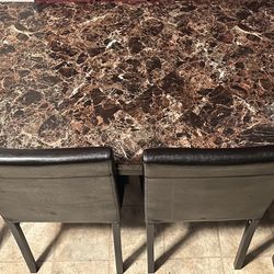 Faux Marble table 