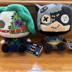 Funko Plushies Joker & Catwomen