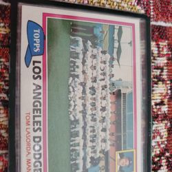 Los Angeles Dodgers Tom Lasorda Baseball Cards Lot 