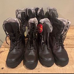 Botas para trabajo de piel con casquillos muy cómodas