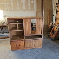 Oak cabinet