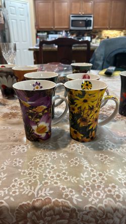 New Flower Tall Coffee Mugs