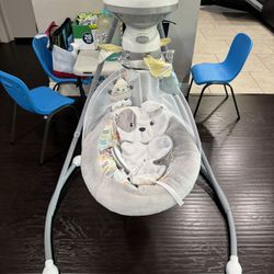 Fisher Price Baby Swing Sweet Snugapuppy Dream Cradle ‘n Swing