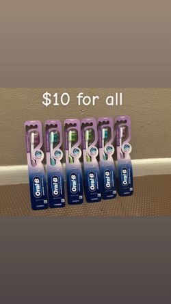 Oral b toothbrushes