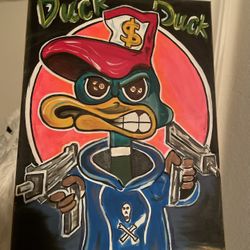 Original Duck Duck Painting 