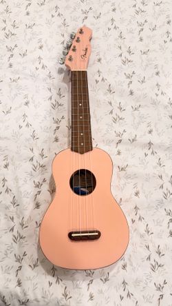 Pink Ukulele Fender