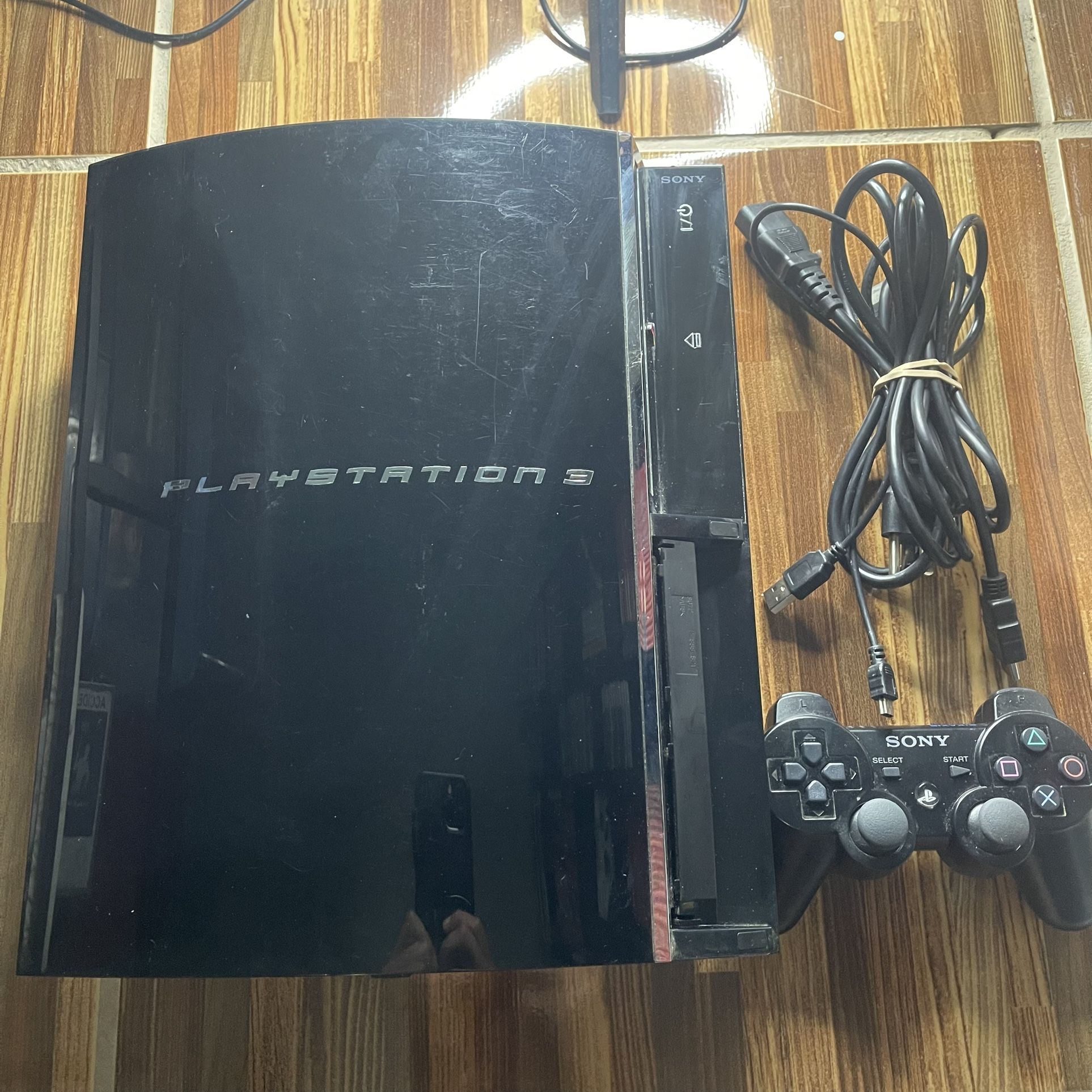 Sony PlayStation 3 60gb Backwards Compatible Console Tested PS3