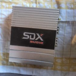 Sdx Audio 2 Channel Amplifier 