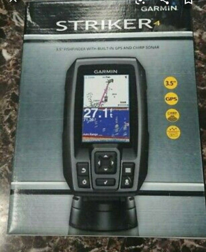 Photo Garmin STRIKER 4 Fishfinder with DualBeam Transducer