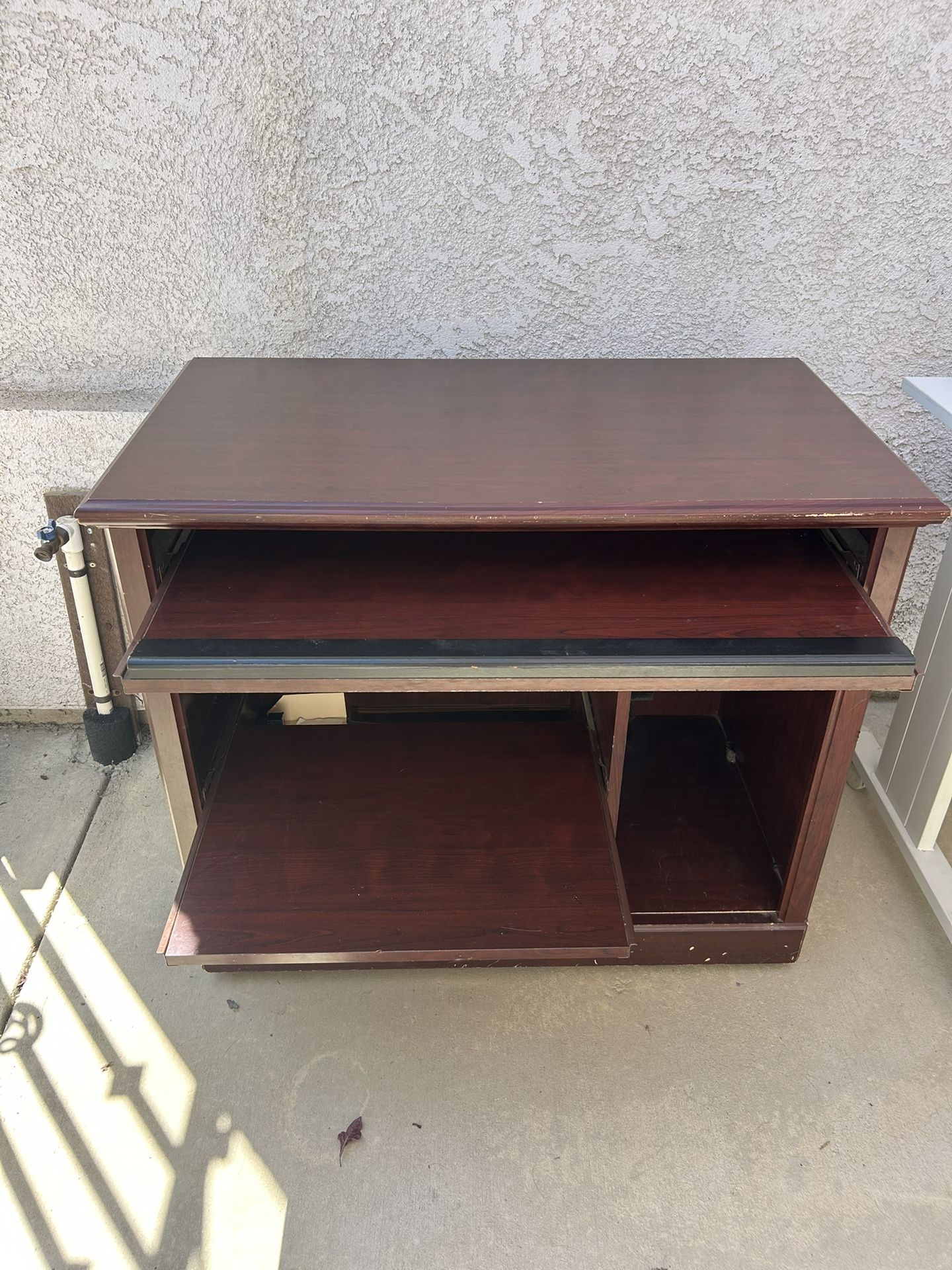 Brown Wooden Desk