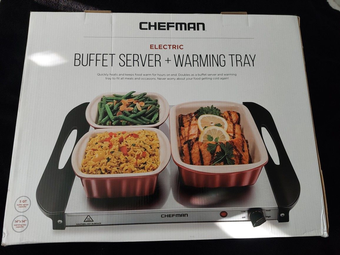 NEW Chefman Electric Buffet Server