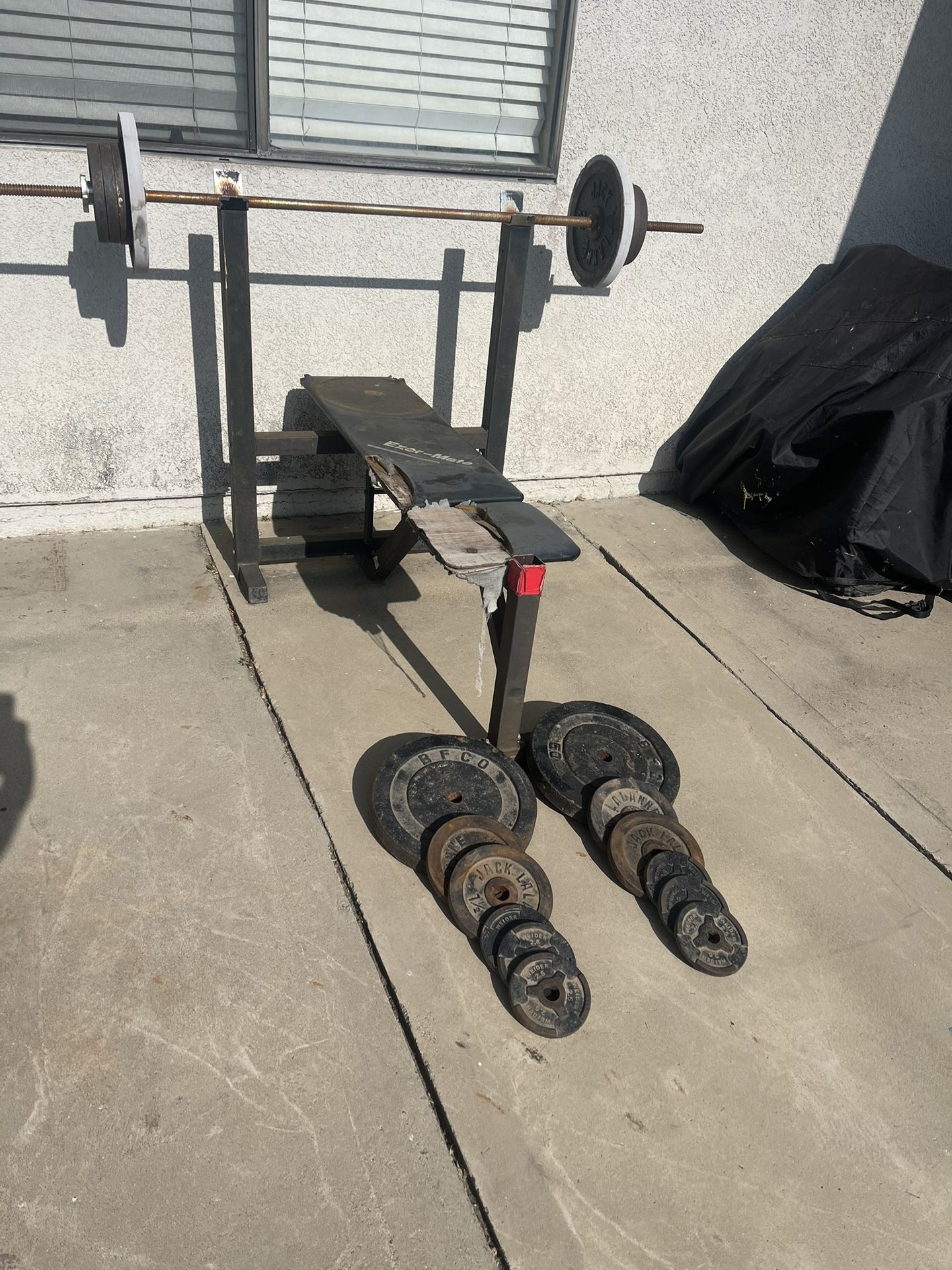 Bench With Weights