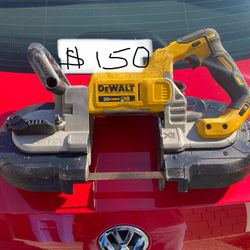 Used Dewalt 20v  DCS374       XR 5” Deep Cut      Bandsaw     Tool Only 