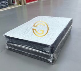 Full Hybrid Mattress Set $169 | Brand New