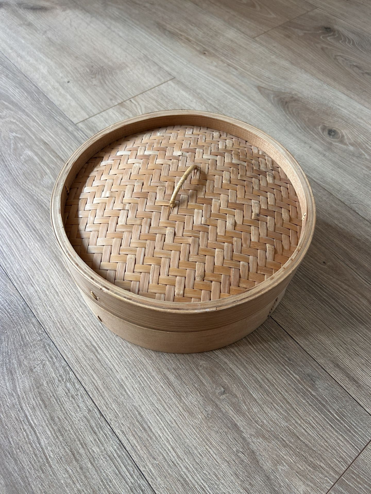10” bamboo steamer